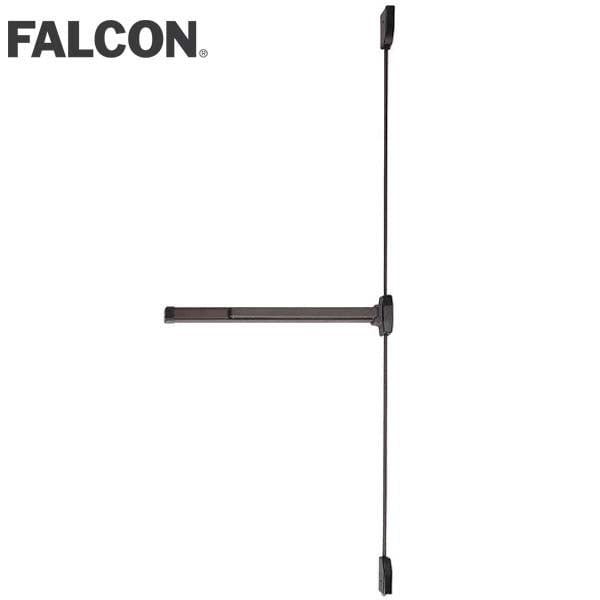19 SERIES SURFACE VERTICAL ROD DEVICE 3 FOOT EXIT ONLY RIGHT HAND REVERSE DARK BRONZE